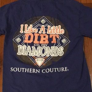 Southern Couture- softball shirt- very cute!
